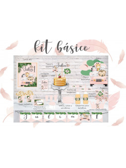 Kit Básico Selva Rosa o mint