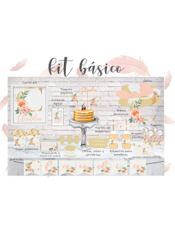 Kit Básico Inicial Dorada