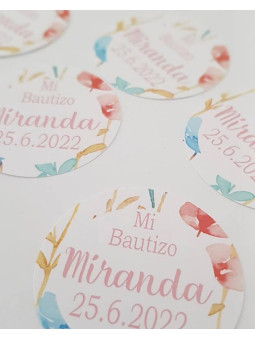 Pegatinas y etiquetas...