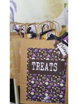 Bolsitas kraft para Halloween