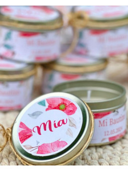 Velitas personalizadas...