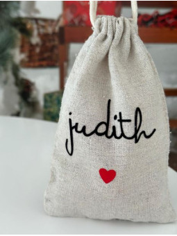 Saquito personalizado