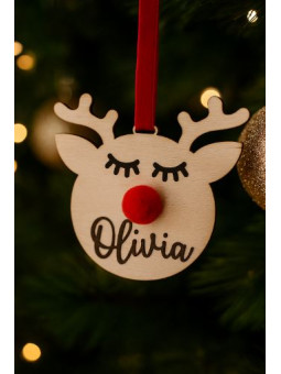 Bola de madera Rudolph