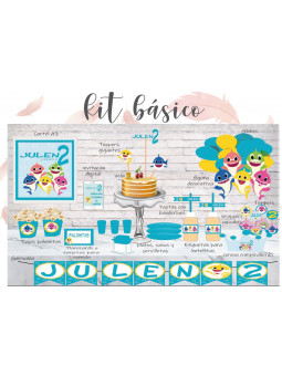 Kit Básico Baby Shark