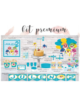 Kit Premium Baby Shark