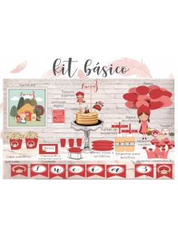 Kit Básico Caperucita Roja