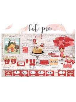 Kit Pro Caperucita Roja