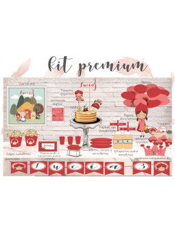 Kit Premium Caperucita Roja