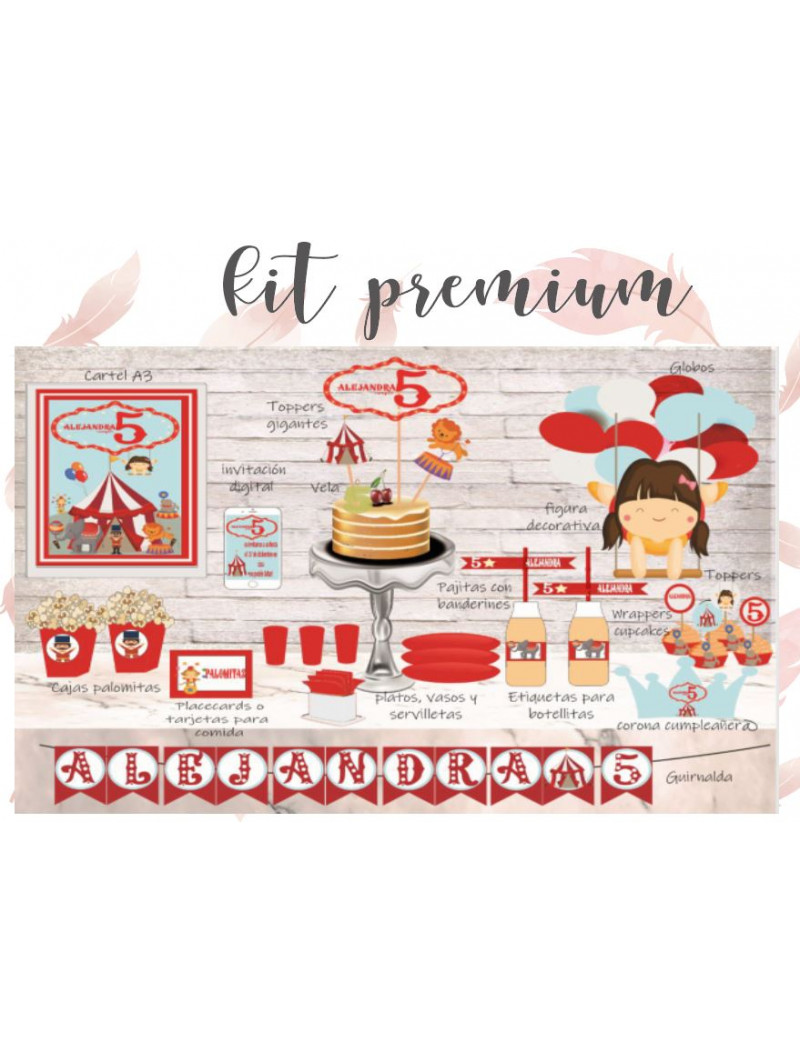 Kit De Toppers Para Comida