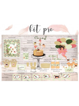 Kit Pro Hadas del Bosque