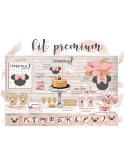 Kit Premium Minnie Mouse