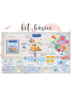 Kit Básico Peppa Pig y su...