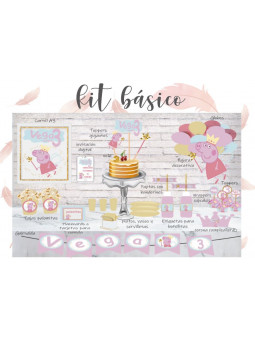 Kit Básico Princesa Peppa Pig