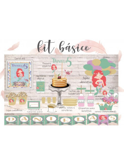 Kit Básico Sirenita