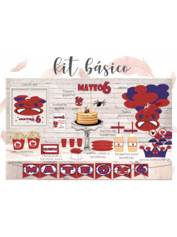 Kit Básico Spiderman