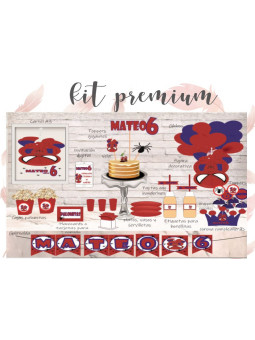 Kit Premium Spiderman