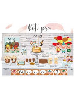 Kit Pro Los Tres Cerditos