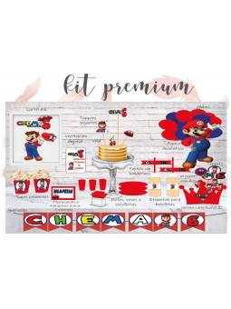 Kit Premium Mario
