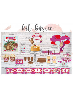 Kit Básico Masha y el Oso