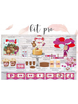 Kit Pro Masha y el Oso