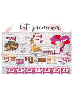 Kit Premium Masha y el Oso