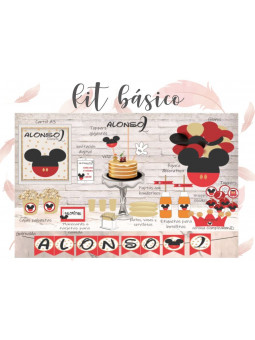 Kit Básico Mickey Mouse