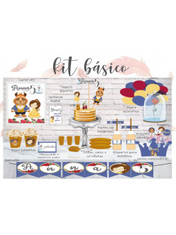 Kit Básico Bella y Bestia