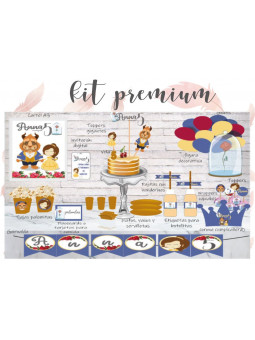 Kit Premium Bella y Bestia