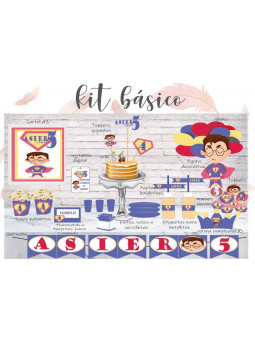 Kit Básico Superman