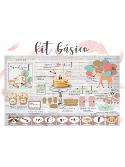 Kit Básico Animales del Bosque