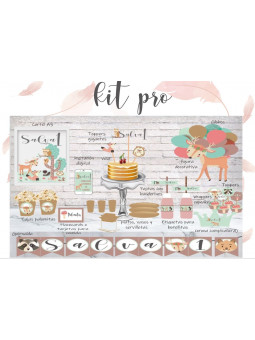 Kit Pro Animales del bosque