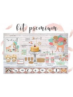 Kit premium Animales del...